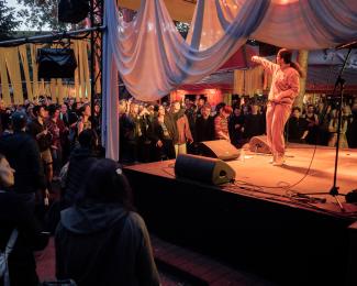 EBOW beim "PAF Opening"