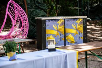 Festivalzentrum im Oyoun Berlin