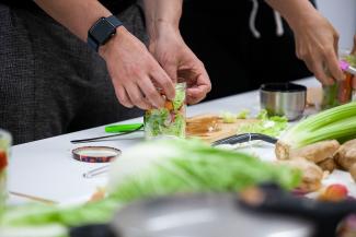 Workshop im Festivalzentrum im Oyoun Berlin