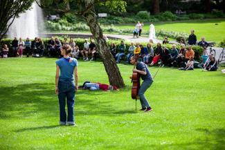 "Embodying Landscapes" im Körnerpark