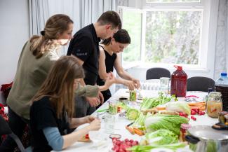Workshop im Festivalzentrum im Oyoun Berlin