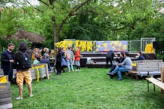 Festivalzentrum im Theater unterm Dach