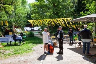 Festivalzentrum im Circus Schatzinsel