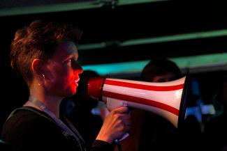 Moderation beim "PAF Closing"