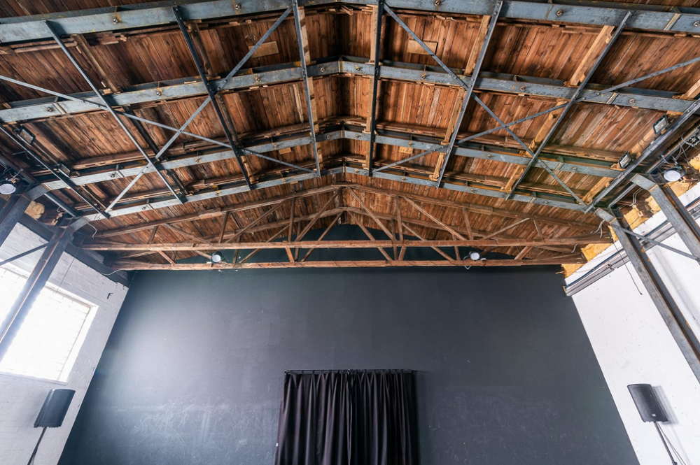 Studio 2 Decke with aerial points Katapult Studio 2 roof