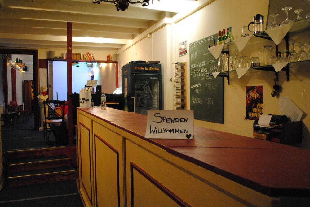 Bar © Theater Verlängertes Wohnzimmer